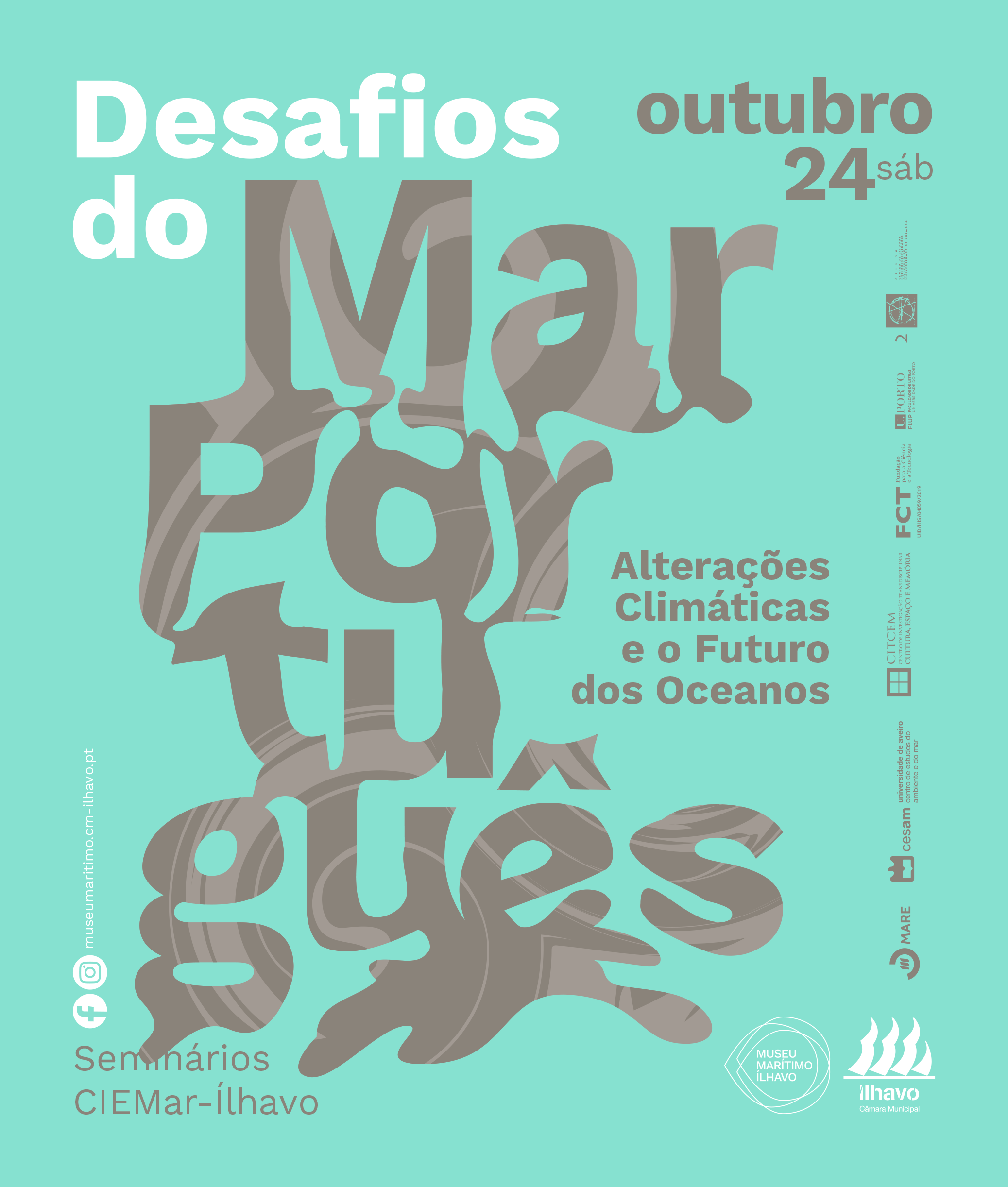 Cartaz Seminário Desafios do Mar Português