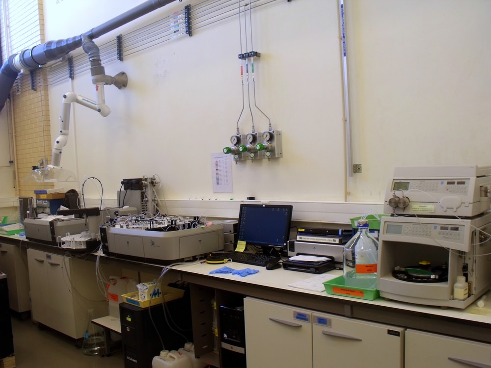 Laboratório de análises químicas – MAREFOZ